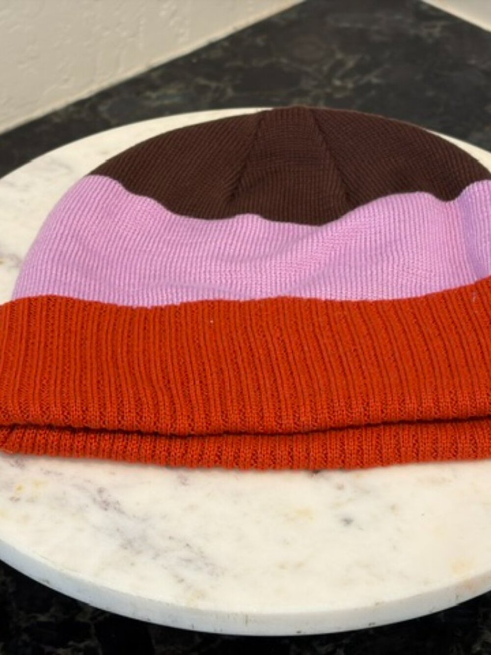Cotopaxi Teca Fleece Beanie Hat Unisex One Size Color Block Stripes - Picture 2 of 2